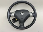 04-05 Acura Tsx Black Leather Wrapped Steering Wheel. Fixed Price $199.99.