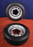 Porsche 356A 356B 5.5 X 15 Drum Brake Wheels Rims With Vintage Michelin Tires. Fixed Price $389.00.