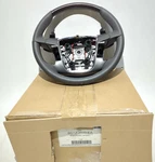 New Oem Genuine Ford Leather Wood Steering Wheel 2010-2012 Taurus Grey Sho. Fixed Price $195.00.