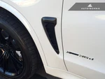 Autotecknic Emblemless Carbon Fiber Replacement Fender Trim - Bmw F15 F85 X5M. Fixed Price $240.00.