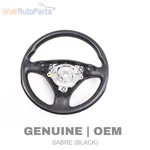 2002-2005 Audi A4 3-SPOKE Leather Sport Steering Wheel 8E0419091AH. Fixed Price $23.80.