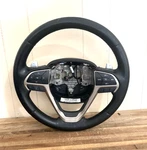 2014 Jeep Grand Cherokee Black Leather Steering Wheel P1WE231X9AC Oem. Fixed Price $57.01.