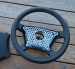 New Leather Steering Wheel For Mercedes W124 W126 W123 W201 W460 400 Mm Original. Fixed Price $670.64.
