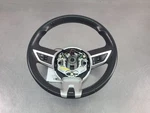2010 Camaro Factory Black Leather Steering Wheel W/ Silver Accent - Oem. Fixed Price $99.95.