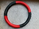 Zatooto Car Steering Wheel Cover-beautiful Red/black----in Stock Usa!!----. Fixed Price $8.95.