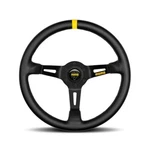 Momo Steering Wheel Mod Black Leather 350MM R1908/35L "us Dealer". Fixed Price $249.00.