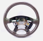 02 Acura Mdx Steering Wheel Brown Leather Srs Oem Cruise Control Switch 2001. Fixed Price $69.00.