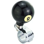 8 Ball Shape Wheel Spinner Resin Steering Suicide Knob Driving Power Handle C.... Fixed Price $35.63.