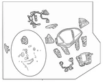 New Genuine Oem Gm Steering Wheel (84859081) 2020-2025 Cadillac XT5. Fixed Price $357.82.