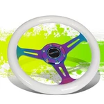Nrg ST-310WT-MC Classic 310MM White Wood Grain Neo Chrome Spoke Steering Wheel. Fixed Price $152.00.