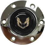1970-81 Firebird; Vsw S6 Series Horn Button; 6-HOLE; Gold Logo; Chrome. Fixed Price $34.99.
