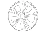 Genuine Nissan Wheel Alloy 40300-6WK6D. Fixed Price $699.17.