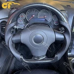 Hydro Dip Carbon Fiber Steering Wheel For Chevy Corvette C6 Z06 06-11 No Stripe. Fixed Price $199.00.