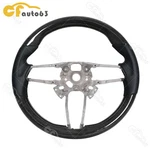 Real Carbon Fiber Steering Wheel Black Fit 2016+ Porsche 718 911 Macan Panamera. Fixed Price $329.00.