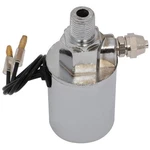 Silver Solenoid Valve For Train Horn Air Tank Stainless Steel 72(H) 37(DIA)MM. Fixed Price $12.99.