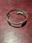 1967 Mustang Used Deluxe Woodgrain Steering Wheel Lower Collar Trim Column Hub. Fixed Price $37.00.
