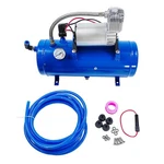 Dc 12V 150PSI Air Compressor With Liter Tank 1.6 Gallon Fit For Train Hor.... Fixed Price $112.11.