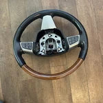 2009-2014 Cadillac Cts Black Leather Wood Heated Steering Wheel W/ Switchs Oem. Fixed Price $118.00.