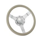 14" Billet Steering Wheels Tan Half Wrap Banjo Wrangler Yj Cherokee Jeep W/ Horn. Fixed Price $145.50.