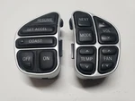 Lincoln Town Car 2003-2007 Oem Steering Wheel Control Cruise Silver Trim. Fixed Price $80.00.