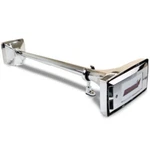 Kleinn 412 25IN Single Chrome Plated Zinc Alloy Roof Mount Air Horn With Cover. Fixed Price $122.00.