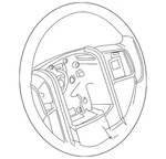 Genuine Ford Steering Wheel BL3Z-3600-BC. Fixed Price $341.42.