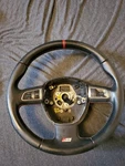 08 10 11 12 Audi S5 Black Leather Steering Wheel Oem 8F0419091A. Fixed Price $149.99.