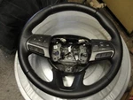 2015-18 Dodge Challenger Steering Wheel Black Leather,radio Controls 5LE642X9AD. Fixed Price $229.00.