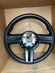 07-09 Mustang GT500 Black Leather Red Stitch Steering Wheel Cruise Oem. Fixed Price $570.00.