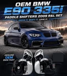 Oem Bmw E90 335I Paddle Shifters 2009 R&l Set, W/ Hardware Low Miles - Nice. Fixed Price $95.00.