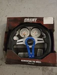 Grant Racing Wheel D Series Blue 496 New. Fixed Price $138.10.