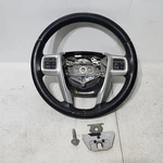 2011-2014 Chrysler 200 Steering Wheel W/ Leather Seitches And Audio Controls. Fixed Price $53.99.