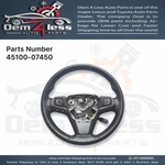 Toyota Avalon Steering Wheel 2015, 2016, 2017, 2018 Oem 45100-07450. Fixed Price $292.50.