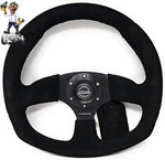 New Reinforced Nrg Innovations Steering Wheel RST-009S + Uspl Air Freshener. Fixed Price $147.40.