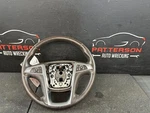 2012 Buick Regal Brown Leather Wrapped Steering Wheel With Accessory Controls. Fixed Price $125.00.