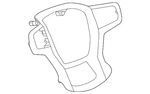 Genuine Gm Synthesis Steering Wheel Trim Spoke Cover Applique 84649074. Fixed Price $59.64.