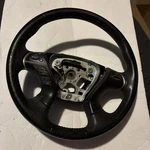 Steering Wheel Black Leather Wrapped Nissan Pathfinder 2014 2015 2016. Fixed Price $64.00.