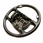 2002 - 2005 Bmw E65 E66 Steering Wheel Black Driver Input 4 Spoke Button 6916692. Fixed Price $60.74.