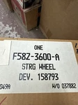 Ford F58Z-3600-A 1995-98 Windstar Vinyl Wrapped Black Steering Wheel Nos. Fixed Price $125.00.
