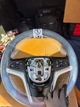 New Oem Black Leather Steering Wheel 2012 2013 2014 2015 Chevy Camaro Ss. Fixed Price $90.00.