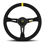 Momo Motorsport Mod. Race Steering Wheel Black Suede, 350MM - R1908/35S. Fixed Price $279.00.