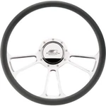 Billet Specialties 34425 15.5" Vintec Half-wrap Steering Wheel Polished. Fixed Price $435.81.