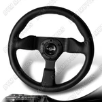12-INCH W-power 305MM Black Premium Leather Spoke 2" Deep Steering Wheel. Fixed Price $89.99.