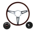 Vsw Steering Wheel Kit Chevy/ Gmc C/k 88-94 15 9-BOLT 3 Split Spoke Walnut W.... Fixed Price $433.07.