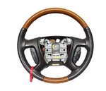 08-12 Buick Enclave Steering Wheel Leather Wood Brown Oem Read Description. Fixed Price $89.00.