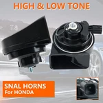 12V 125DB Pair Loud Twin Tone Snail Horn For Honda Accord Cr-v Civic Odyssey. Fixed Price $17.99.