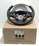 New Oem Genuine Fiat Black White Leather Steering Wheel 2012-2019 500 1RU70KJ2AE. Fixed Price $229.00.
