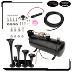 Autodayplu 4 Trumpet Air Horn Kit Train 150PSI Compressor For Car Truck. Fixed Price $117.79.