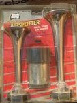 Wolo Airsplitter Metal Chrome Trumpet Horns Model 415 Dual Tone 12V High/low. Fixed Price $69.00.