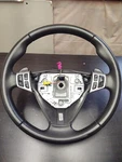 Saab 9-5 Leather Wrapped Steering Wheel W/ Accessory Audio Controls Paddle Shift. Fixed Price $106.25.